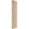 Ekena Millwork Rustic Two Board Joined Board-n-Batten Hand Hewn Faux Wood Shutters w/No Batten, 11W x 80H, PR SHUBJN11X80HHPR - alternate 3